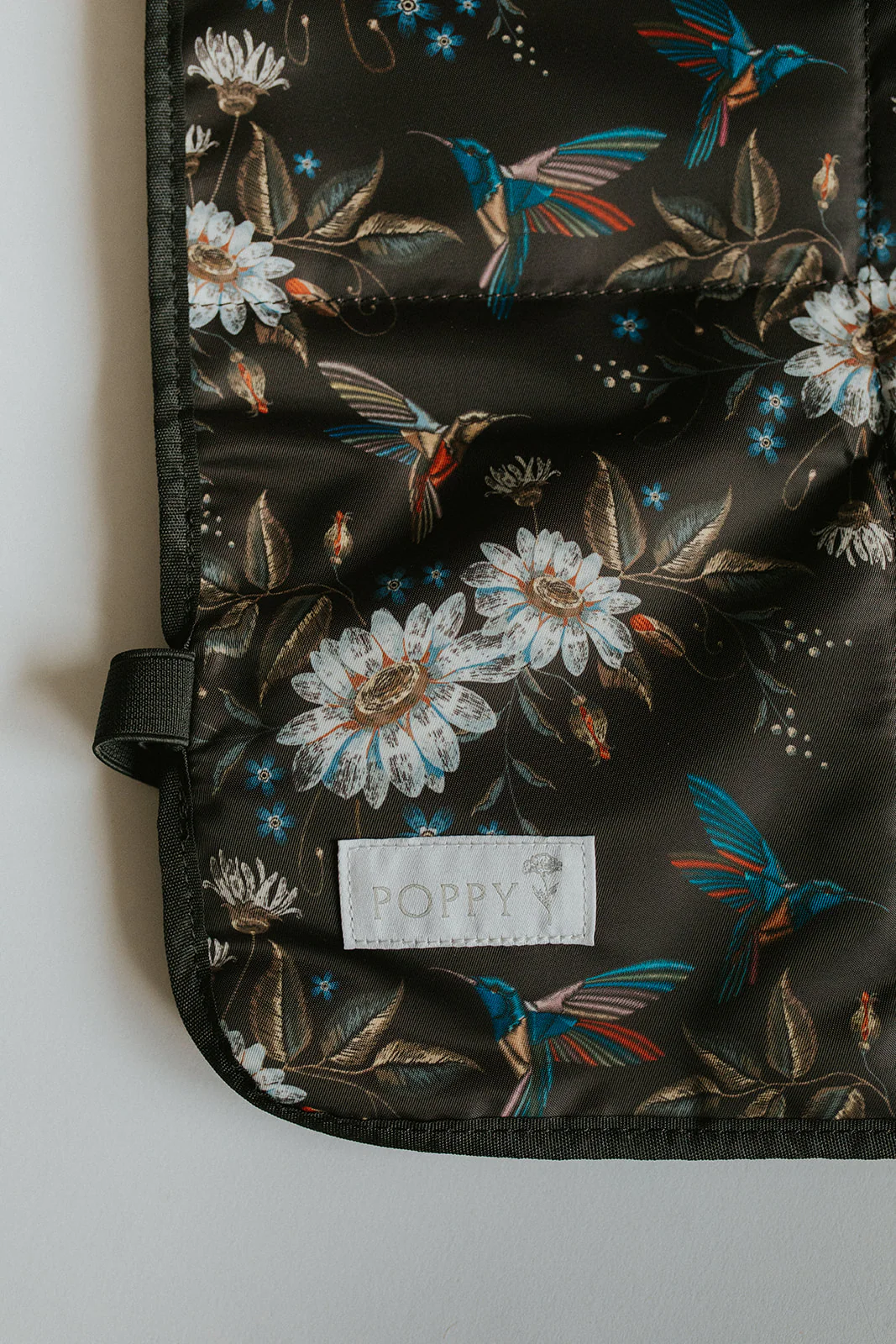 Wipe-clean changing mat (black hummingbirds) - Image 4